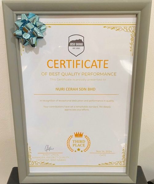 cropped certificate